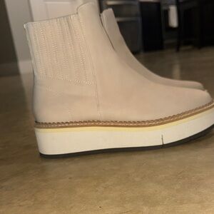 Chic Cream Ankle Booties